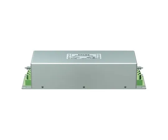 63-6658-19　EMC Filter (Power Line Filter) 3-Phase 66 A Flange Mount 13 mA 1 Row 1.1 mΩ UL 1283　B84144A0066R120