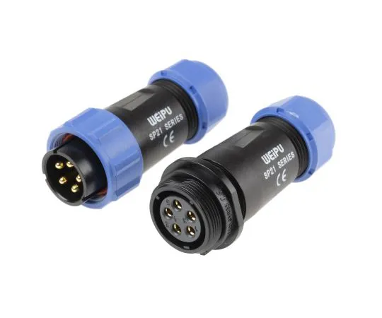 63-6951-87　RS PRO Cable Mount Circular Connector, 5 Contacts　124-6694
