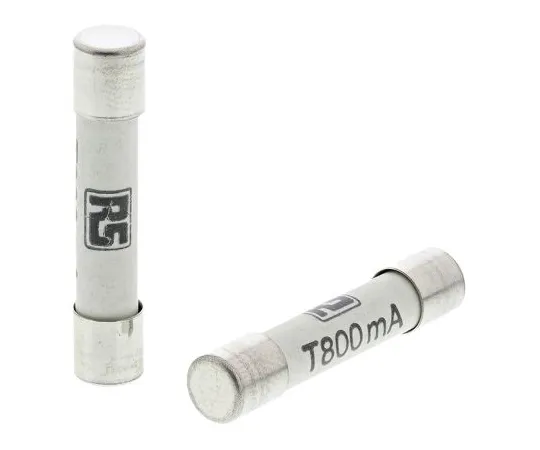 63-6639-02　RS PRO, 800mA Ceramic Cartridge F***, 6.3 x 32mm, Speed T　414-415