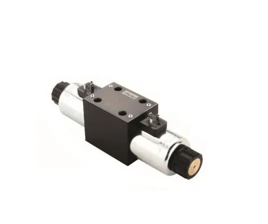 63-7043-89　CETOP Mounting Hydraulic Solenoid Actuated Directional Control Valve Parker, D1VW004CNJW, CETOP 3, C, 24V dc　D1VW004CNJW