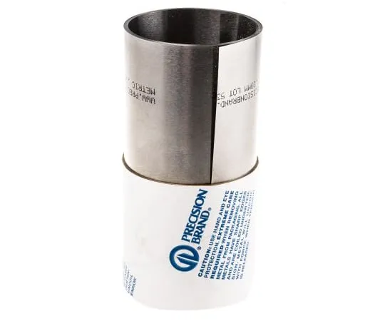 63-6692-03　Steel Shim, 2.5m x 150mm x 0.2mm　518-879