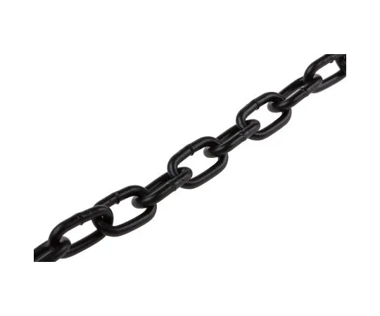 63-6724-36　RS PRO Japanned Steel Chain, 10m Length, 100 kg Lifting Load　750-519