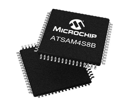 63-7023-14　Microchip Technology ATSAM4S8BA-AU, 32bit ARM Cortex M4 Microcontroller, 120MHz, 512 kB Flash, 64-Pin LQFP　ATSAM4S8BA-AU