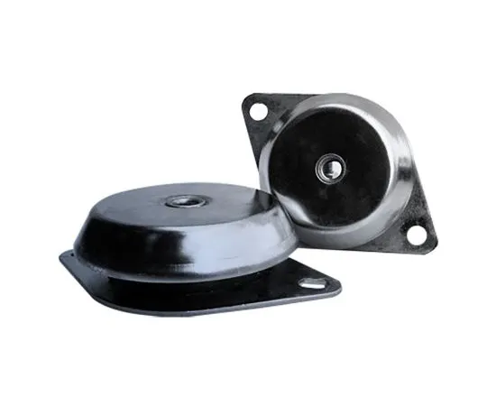 63-7006-71　RS PRO Round M12 Zinc Plated Steel Anti-Vibration Mount 330 Compression Load ,144mm dia. Natural Rubber +100°C　126-3881