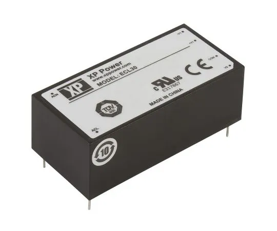 63-6858-11　AC/DC Converter 5/± 12 V dc 3 A 630 mA 30 W Sealed　ECL30UT02-E