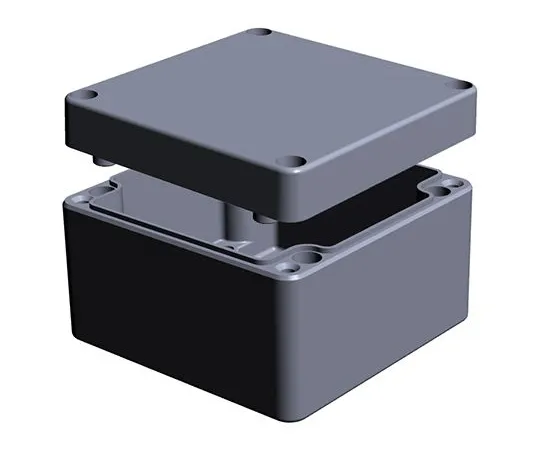 63-6865-71　RS PRO Aluminium Enclosure, IP66, 81 x 122 x 120mm ATEX, IECEx　122-8935