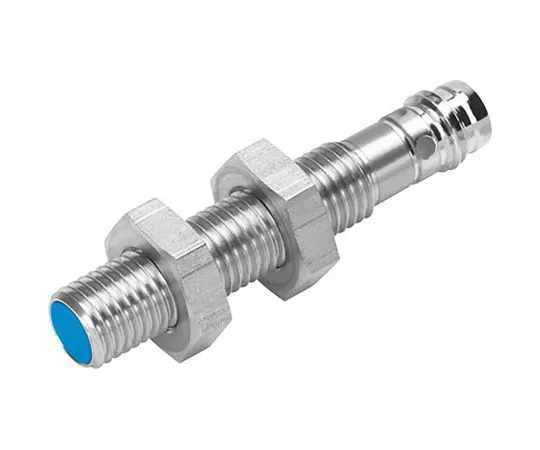 63-6997-69　Festo Inductive Sensor 1.5 mm Detection, M8 x 1, PNP-NC, 45mm Length, 10 → 30 V dc supply voltage　SIEN-M8B-PO-S-L