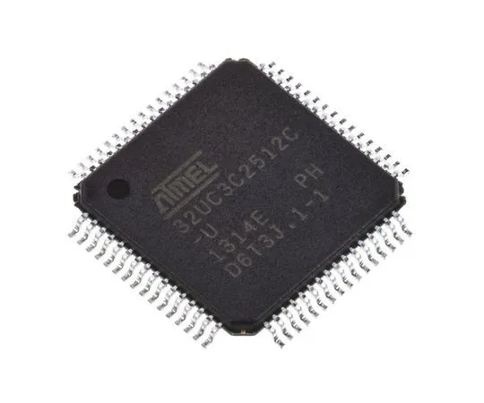 63-7013-82　Microchip AT32UC3C2512C-A2UT, 32bit AVR32 Microcontroller, 66MHz, 512 kB Flash, 64-Pin TQFP　AT32UC3C2512C-A2UT