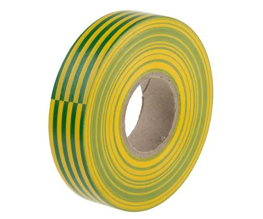 63-7046-44　RS PRO Green, Yellow Electrical Tape, 19mm x 33m　134-7328