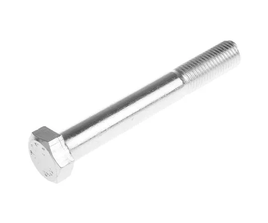 63-6612-31　Clear Passivated, Zinc Steel Hex Bolt, M16 x 120mm　279-953