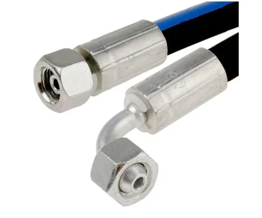 63-6762-79　362mm Synthetic Rubber Hydraulic Hose Assembly, 400bar Max Pressure　110-2204