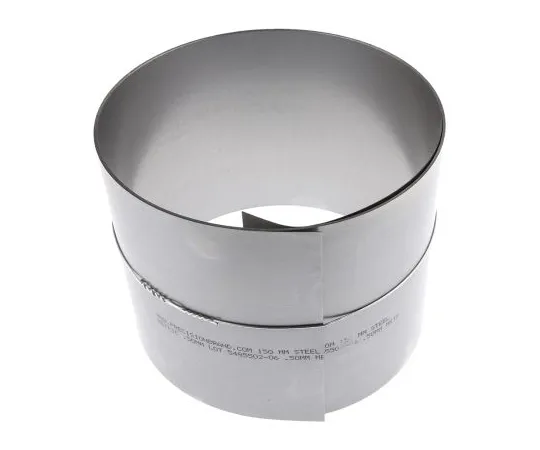 63-6692-01　Steel Shim, 2.5m x 150mm x 0.5mm　518-863