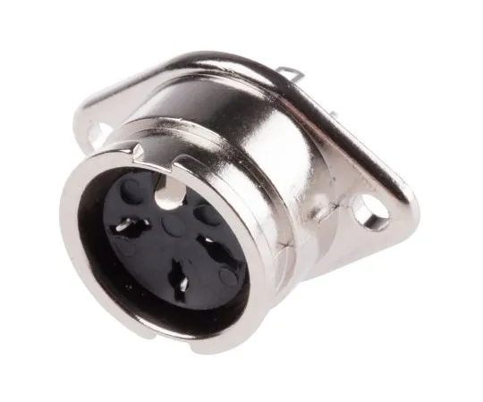 63-6674-34　RS PRO 3 Pole Din Socket, 1A, 100 V ac, Bayonet　490-961