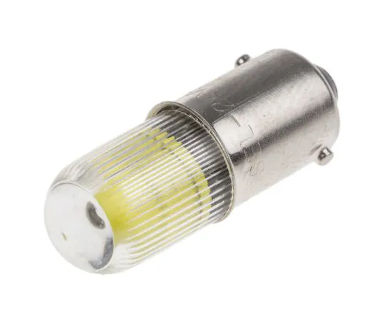 63-6588-09　LED Reflector Bulb, BA9s, Yellow, Multichip, 11mm dia., 24V dc　212-339
