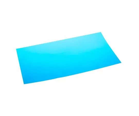 63-6727-28　Blue Plastic Shim, 457mm x 305mm x 0.05mm　770-737