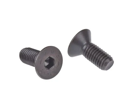 63-6612-92　RS PRO M8 x 20mm Hex Socket Countersunk Screw Black, Self-Colour Steel　281-552