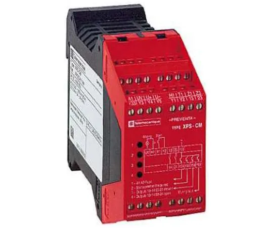 63-6973-31　Telemecanique Sensors XPS CM 24 V dc Safety Relay　XPSCM1144P