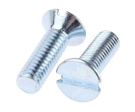 63-6702-20　RS PRO, M6 Countersunk Head, 20mm Steel Slot Bright Zinc Plated　553-970