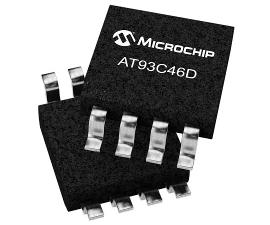 63-7014-61　Microchip AT93C46DN-SH-B, 1kbit Serial EEPROM Memory 8-Pin SOIC Serial-3 Wire　AT93C46DN-SH-B