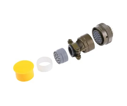 63-7018-97　Souriau 851 Series, 26 Way Cable Mount MIL Spec Circular Connector Plug, Socket Contacts,Shell Size 16, Bayonet　85106EC1626S50