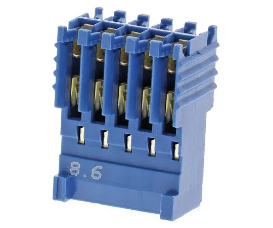 63-6698-58　Connector housing female 10 pole 2 row 2.54 mm amplifier module　281792-5