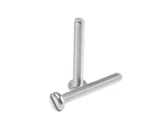 63-6575-99　RS PRO, M4 Pan Head, 30mm Stainless Steel Slot A4 316 Plain　189-428