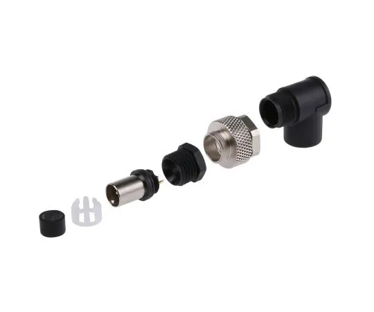 63-7018-85　Binder 712 Series M9 Cable Mount Connector, 2 contacts Plug　99-0401-70-02