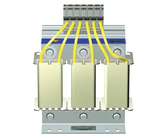 63-6776-69　EMC Filter (DV/DT Output Reactor) 3-Phase 45 A Chassis Mount 130 μH 1 Row 45 W 5.8 mΩ　B86301U0045R000