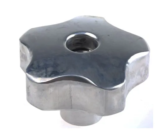63-6666-57　RS PRO Silver Multiple Lobes Clamping Knob, M10　478-400