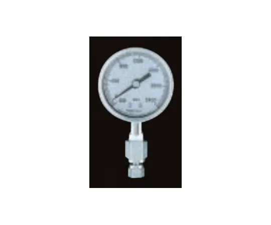 65-0578-29　Pressure gauge (Made in 316 S.S., -100/0/2400 kPa)