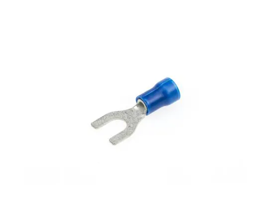 63-6735-60　Y-Shaped Crimp Terminal Stud Size M5 Blue 1 to 2.6 mm 2 16 AWG to 14 AWG　34167