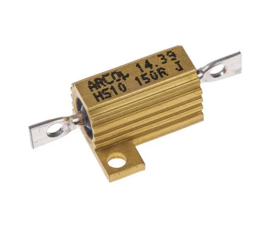 63-7349-26　Arcol HS10 Series Aluminium Ho***d Axial Wire Wound Panel Mount Resistor, 150Ω ±5% 10W　HS10 150R J
