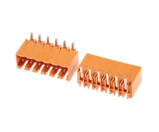 63-7351-09　Weidmüller OMNIMATE SL, 6 Way, 1 Row, Right Angle PCB Header　SL 3.50/06/90G 3.2SN ORBX - 1605110000