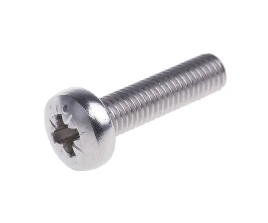63-6576-65　RS PRO, M5 Pan Head, 20mm Stainless Steel Pozidriv A4 316 Plain　190-579