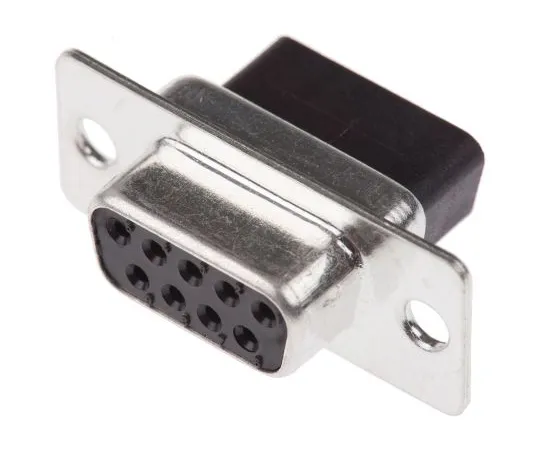 63-6668-67　RS PRO 9 Way Cable Mount D-sub Connector Socket　481-099