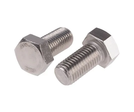 63-6610-30　Plain Stainless Steel Hex M20 x 40mm Set Screw　276-702