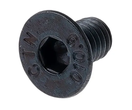 63-6612-87　RS PRO M6 x 10mm Hex Socket Countersunk Screw Black, Self-Colour Steel　281-495