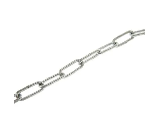 63-6724-98　RS PRO Zinc Plated Steel Chain, 10m Length, 85 kg Lifting Load　752-464