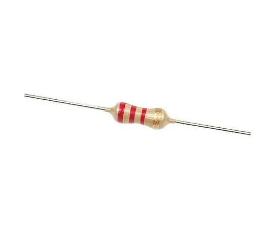63-6973-55　TE Connectivity 2.2kΩ 0.33W Carbon Film Resistor ±5% -1200 → 0ppm/°C　CFR25J2K2