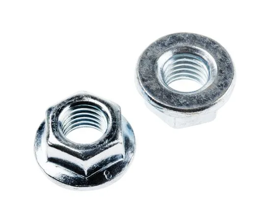 63-6609-71　26mm Bright Zinc Plated Steel Hex Flanged Nut, M12　275-507