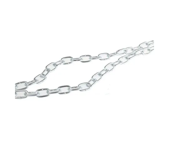 63-6724-97　RS PRO Zinc Plated Steel Chain, 10m Length, 100 kg Lifting Load　752-458