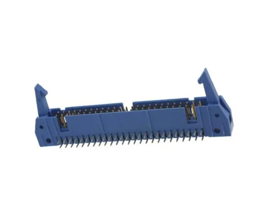 63-6654-70　Substrate Header 50 poles 2 rows right angle wire to substrate 2.54 mm amplifier latch　3-5499141-0