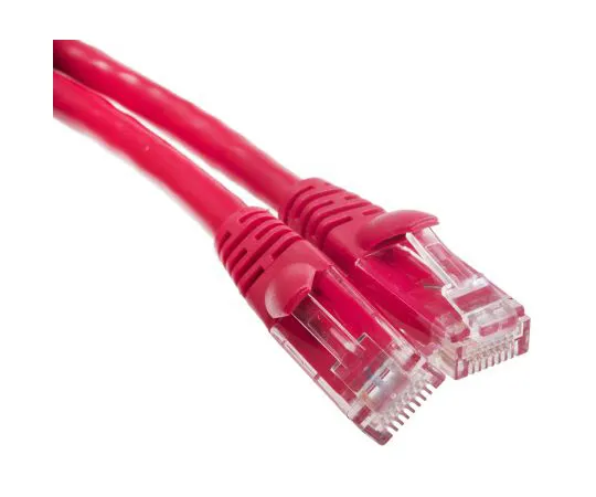 63-6703-89　RS PRO Red Cat6 Cable, U/UTP, Male RJ45/Male RJ45, Terminated, 5m　557-133