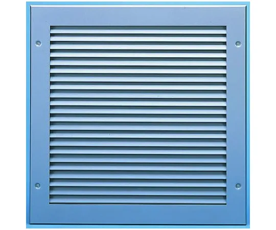 63-6646-26　Silver Aluminium Vent Grille, 497 x 497mm　432-839