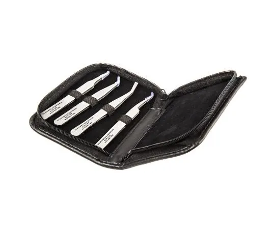 63-6714-78　RS PRO Stainless Steel, Tweezer Set　663-055