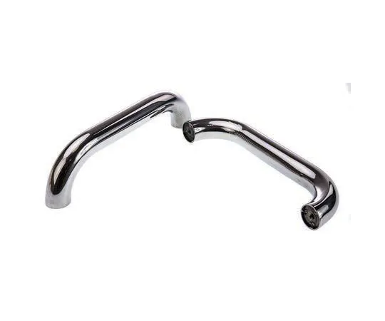 63-6653-61　Silver Stainless Steel Handle, 220mm　456-567