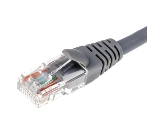 63-6702-57　RS PRO Grey LSZH Cat5e Cable U/UTP, 2m Male RJ45/Male RJ45 Terminated　556-269