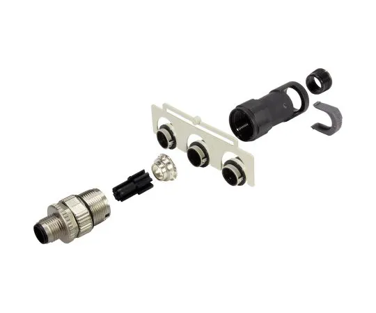 63-6767-93　Round Connectors M12 Series Contact Contacts: Male 5-Pole  Female　21038121511