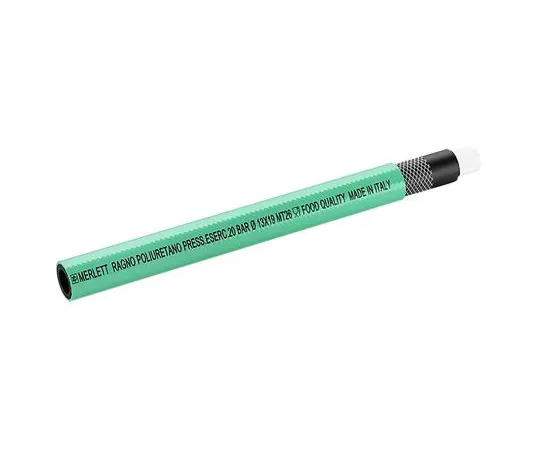63-6993-87　Merlett Plastics PVC Hose, Yellow, 60m Long, Reinforced, Water Applications　9150050820000