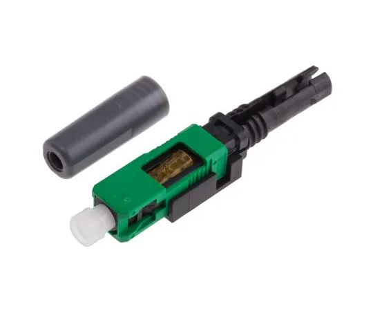 63-6790-77　RS PRO, SC, APC Single Mode Simplex Fibre Optic Connector 9/125μm Fibre Size, 0.5dB Insertion Loss　121-4201